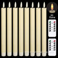 Flameless LED Flickering Taper Candles